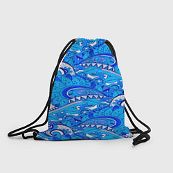Рюкзак-мешок Floral pattern, цвет: 3D-принт