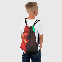 Рюкзак-мешок Dolphin Pain, цвет: 3D-принт — фото 2