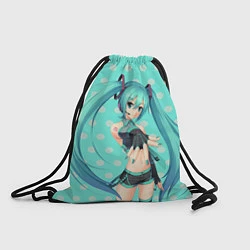 Рюкзак-мешок Hatsune Miku, цвет: 3D-принт