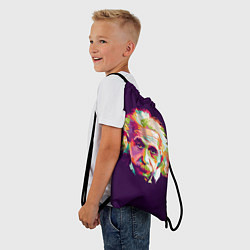 Рюкзак-мешок Альберт Эйнштейн: Арт, цвет: 3D-принт — фото 2