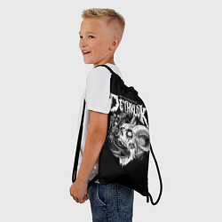 Рюкзак-мешок Dethklok: Goat Skull, цвет: 3D-принт — фото 2