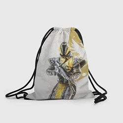 Рюкзак-мешок Destiny: Yellow, цвет: 3D-принт