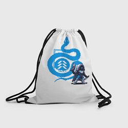 Рюкзак-мешок Destiny Snake, цвет: 3D-принт