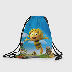 Рюкзак-мешок Пчелка Майя, цвет: 3D-принт