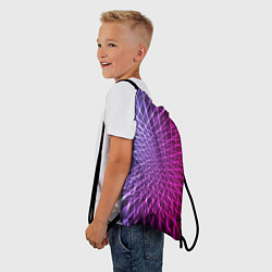 Рюкзак-мешок Плетение, цвет: 3D-принт — фото 2