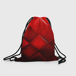 Рюкзак-мешок Red squares, цвет: 3D-принт