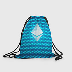 Рюкзак-мешок Blue Ethereum, цвет: 3D-принт