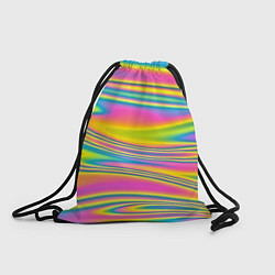 Рюкзак-мешок Абстрактные разводы цвета, цвет: 3D-принт