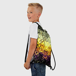 Рюкзак-мешок Фрактальный мир, цвет: 3D-принт — фото 2
