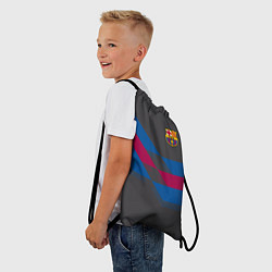 Рюкзак-мешок Barcelona FC: Dark style, цвет: 3D-принт — фото 2
