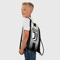 Рюкзак-мешок Juventus FC: New logo, цвет: 3D-принт — фото 2