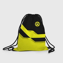 Рюкзак-мешок BVB FC: Yellow style, цвет: 3D-принт