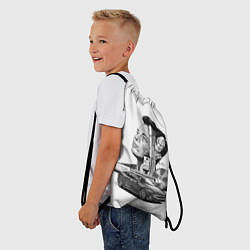 Рюкзак-мешок Илон Маск, цвет: 3D-принт — фото 2