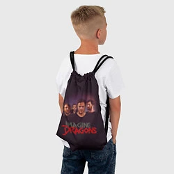 Рюкзак-мешок Группа Imagine Dragons, цвет: 3D-принт — фото 2