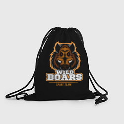 Рюкзак-мешок Wild Boars: Sport Team, цвет: 3D-принт