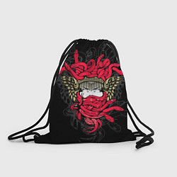 Рюкзак-мешок Горгона Медуза, цвет: 3D-принт