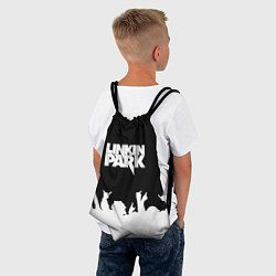 Рюкзак-мешок Linkin Park: Black Rock, цвет: 3D-принт — фото 2