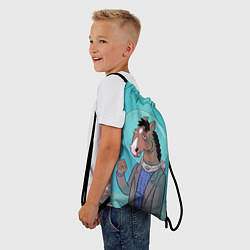 Рюкзак-мешок BoJack, цвет: 3D-принт — фото 2