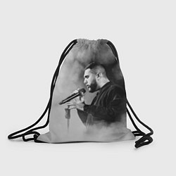Рюкзак-мешок Jah Khalib: Black mist, цвет: 3D-принт