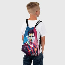 Рюкзак-мешок Lionel Messi, цвет: 3D-принт — фото 2