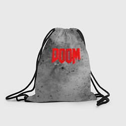 Рюкзак-мешок DOOM: Space Gray, цвет: 3D-принт