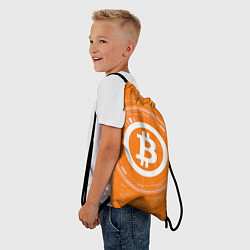 Рюкзак-мешок Bitcoin Tech, цвет: 3D-принт — фото 2