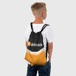 Рюкзак-мешок BTC Used, цвет: 3D-принт — фото 2