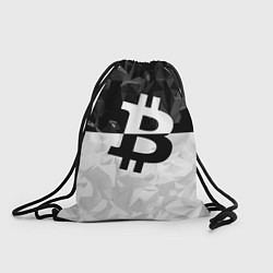 Рюкзак-мешок Bitcoin: Poly Style, цвет: 3D-принт