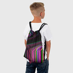 Рюкзак-мешок Неоновый свет, цвет: 3D-принт — фото 2