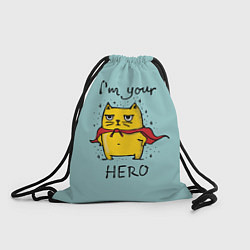 Рюкзак-мешок I'm your Hero, цвет: 3D-принт