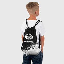 Рюкзак-мешок Daewoo: Black Spray, цвет: 3D-принт — фото 2