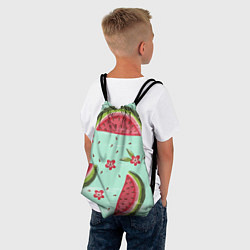 Рюкзак-мешок Арбузный вкус, цвет: 3D-принт — фото 2