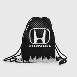 Рюкзак-мешок Honda: Black Side, цвет: 3D-принт