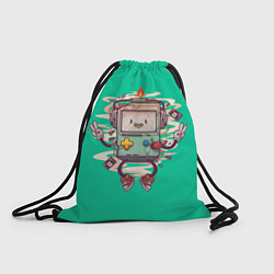 Рюкзак-мешок BMO Meditation, цвет: 3D-принт