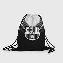 Рюкзак-мешок FC Barcelona: Black Style, цвет: 3D-принт