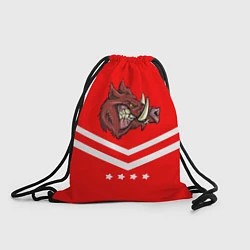 Рюкзак-мешок Спартанский кабан, цвет: 3D-принт