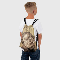 Рюкзак-мешок Стивен Хокинг, цвет: 3D-принт — фото 2