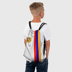 Рюкзак-мешок I Love Armenia, цвет: 3D-принт — фото 2