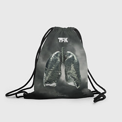 Рюкзак-мешок TFK Exhale, цвет: 3D-принт