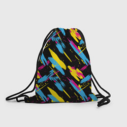 Рюкзак-мешок CMYK 80s, цвет: 3D-принт