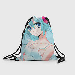 Рюкзак-мешок Hatsune Miku, цвет: 3D-принт