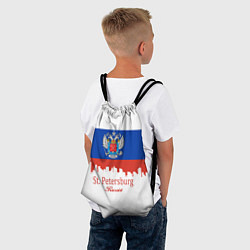 Рюкзак-мешок St. Petersburg: Russia, цвет: 3D-принт — фото 2