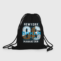 Рюкзак-мешок New York: Manhattan 86, цвет: 3D-принт