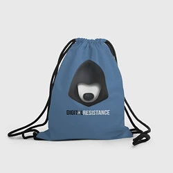 Рюкзак-мешок Digital Resistance, цвет: 3D-принт