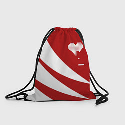 Рюкзак-мешок Игра в сердца, цвет: 3D-принт