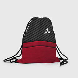 Рюкзак-мешок Mitsubishi: Red Carbon, цвет: 3D-принт