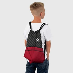 Рюкзак-мешок Citroen: Red Carbon, цвет: 3D-принт — фото 2