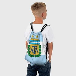 Рюкзак-мешок Сборная Аргентины, цвет: 3D-принт — фото 2