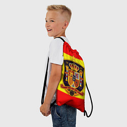 Рюкзак-мешок Сборная Испании, цвет: 3D-принт — фото 2