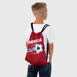 Рюкзак-мешок Russia Football, цвет: 3D-принт — фото 2